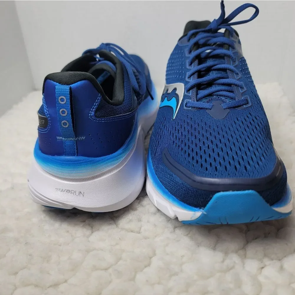 Saucony Guide 17 Men’s 14W Blue Running Shoes Stability S20937-106 New